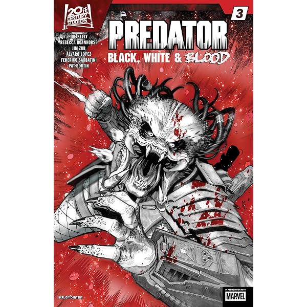 Amazon.com: Predator: Black, White & Blood (2025) #2 (of 4) eBook